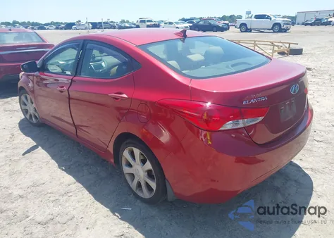 2012 Hyundai Elantra Limited (Ulsan Plant) z USA, uszkodzony, nr VIN KMHDH4AEXCU325419